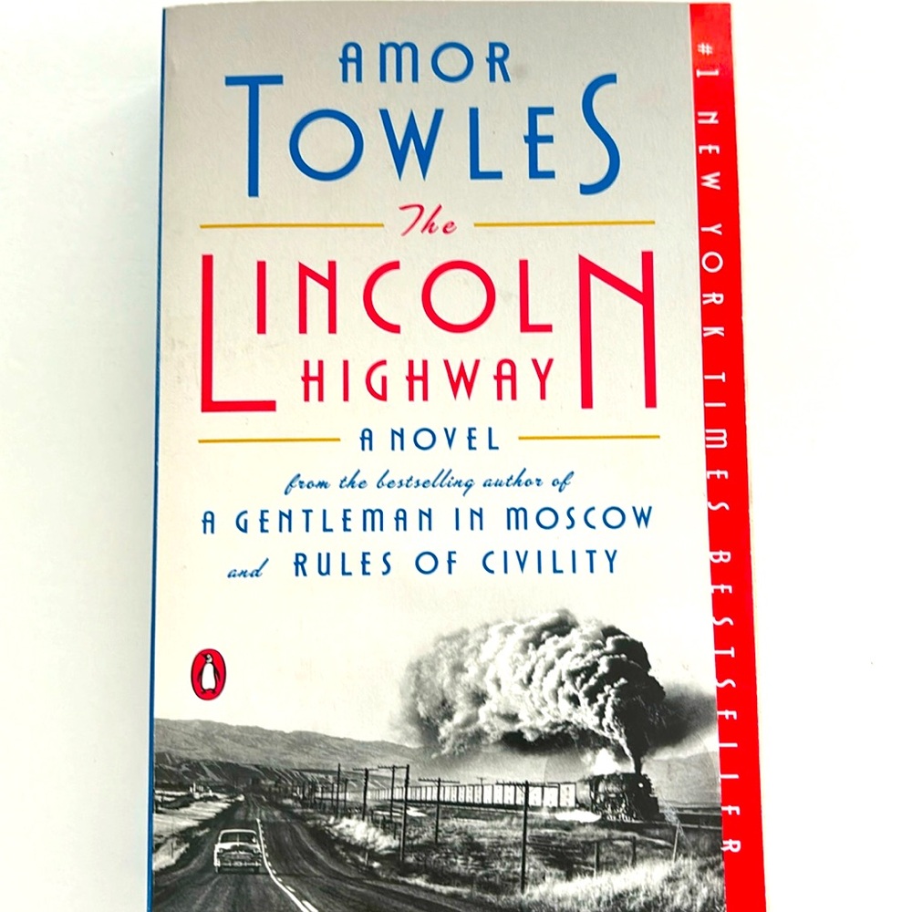 The Lincoln Highway by Amor Towles - paperback book